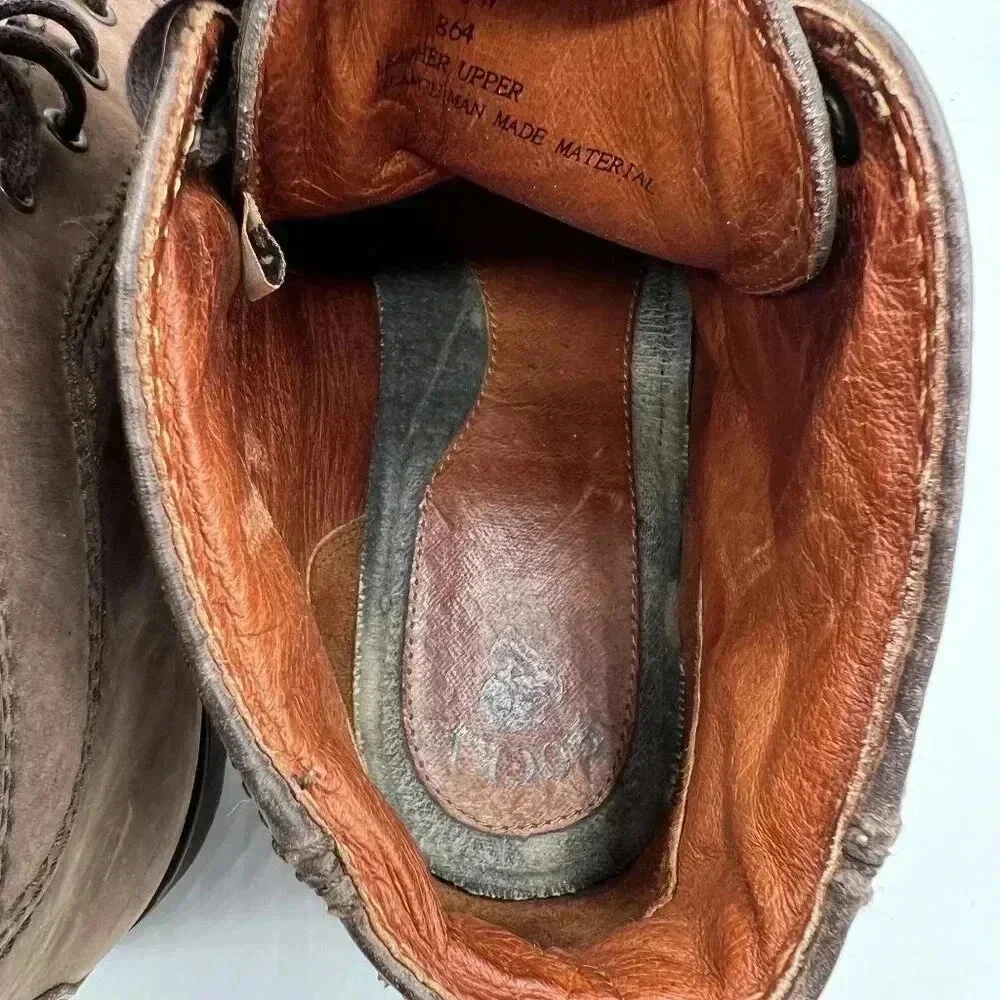 Rocky Mens 10W Brown 864 Gore-Tex Steel Toe Leather Outdoor Work Boots Hiking